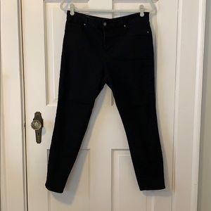 Black skinny jeans sz 14